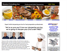 Tablet Screenshot of market-grinding-knife-sharpening.com